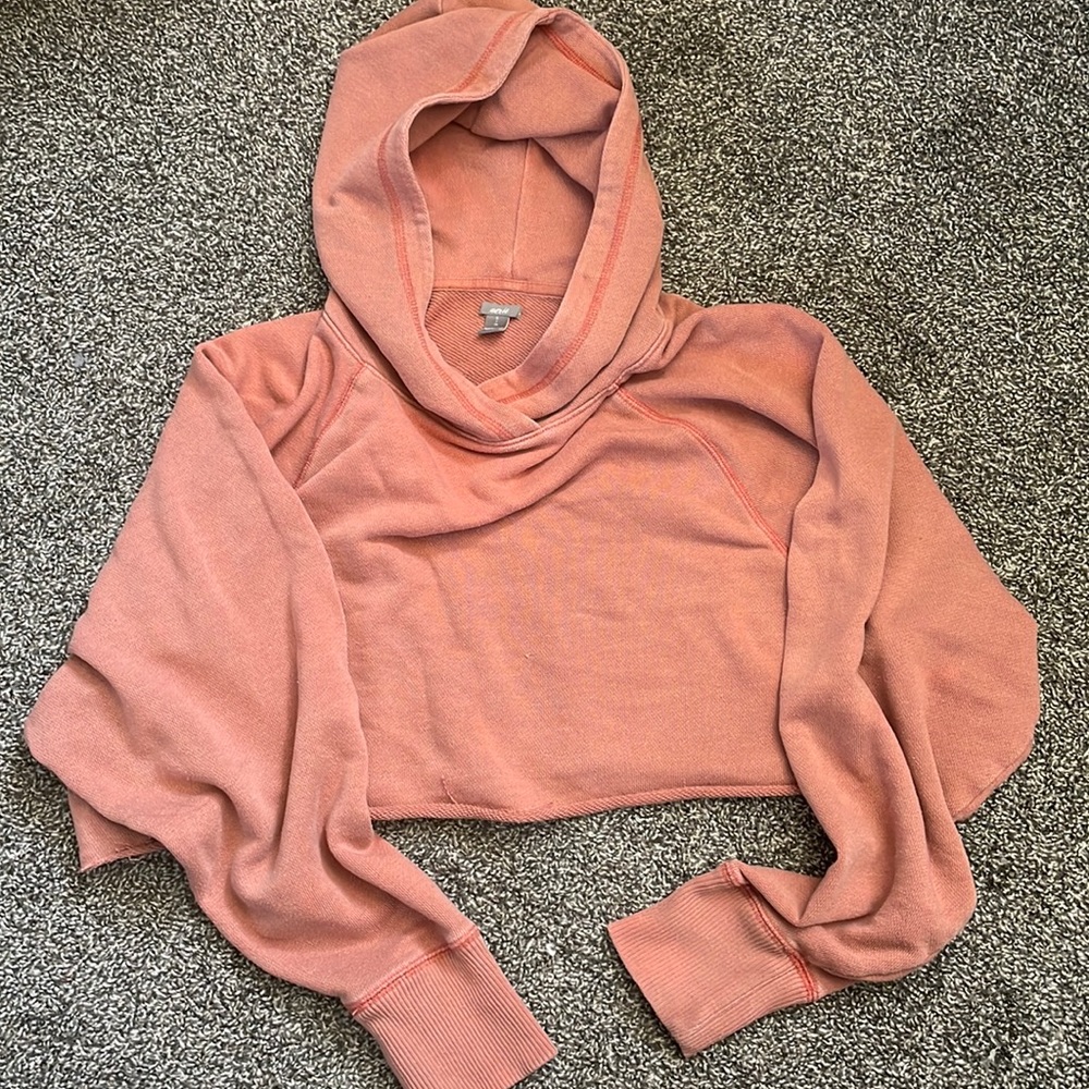 Aerie cropped sweat shirt